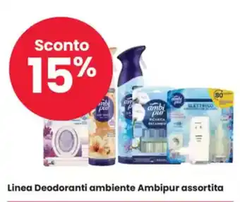 Eurospar Linea Deodoranti ambiente Ambipur assortita offerta