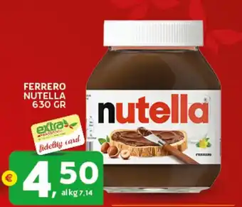 Extra Supermercati Ferrero nutella offerta