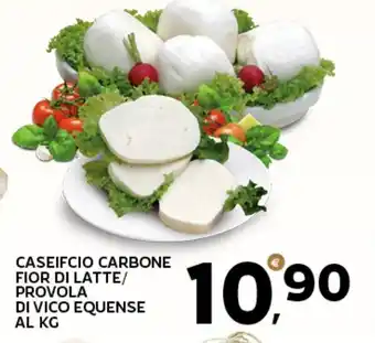 Extra Supermercati Caseifcio carbone fior di latte/ provola di vico equense offerta