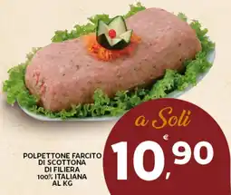 Extra Supermercati Polpettone farcito di scottona di filiera 100% italiana offerta