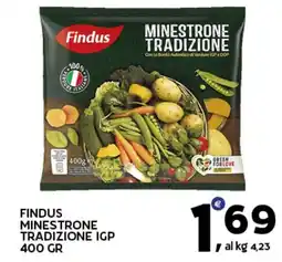 Extra Supermercati Findus minestrone tradizione igp offerta