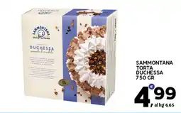 Extra Supermercati Sammontana torta duchessa offerta