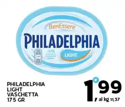 Extra Supermercati Philadelphia light vaschetta offerta