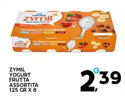 Extra Supermercati Zymil yogurt frutta assortita offerta