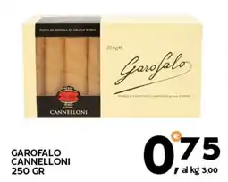 Extra Supermercati Garofalo cannelloni offerta