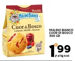 Extra Supermercati Mulino bianco cuor di bosco offerta