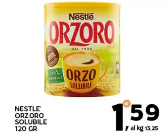 Extra Supermercati Nestle' orzoro solubile offerta