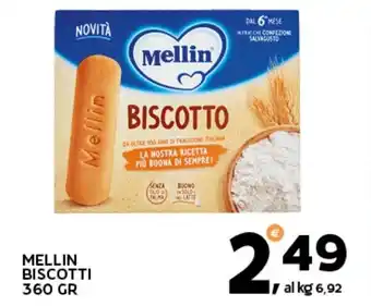 Extra Supermercati Mellin biscotti offerta