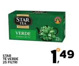 Extra Supermercati Star te verde 25 filtri offerta