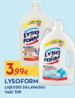 Proshop Lysoform liquido offerta