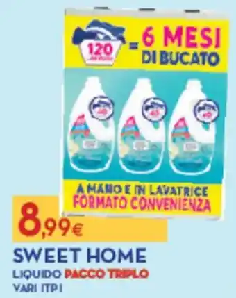 Proshop Sweet home liquido pacco triplo vari itpi offerta