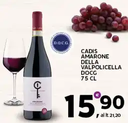 Extra Supermercati Cadis amarone della valpolicella docg offerta