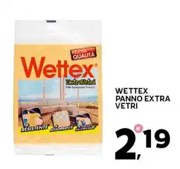 Extra Supermercati Wettex panno extra vetri offerta