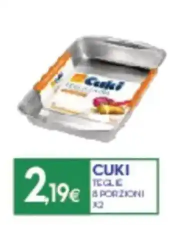 Proshop Cuki tegle & porzioni offerta