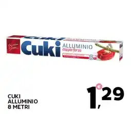 Extra Supermercati Cuki alluminio 8 metri offerta