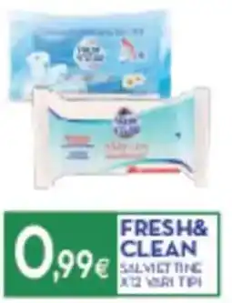 Proshop FRESH& CLEAN SALVIETTING X12 VARI TIPI offerta