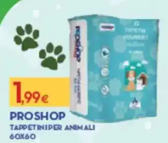 Proshop Proshop tappetiniper animali offerta