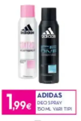 Proshop Adidas deo spray vari tipi offerta