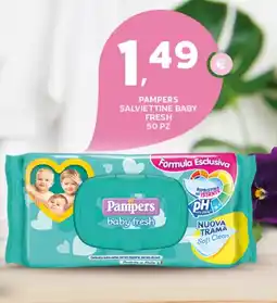 Extra Supermercati Pampers salviettine baby fresh offerta