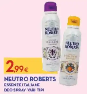 Proshop Neutro roberts essenzeitaliane deo spray vari tipi offerta