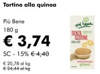 NaturaSì Tortino alla quinoa Più Bene offerta