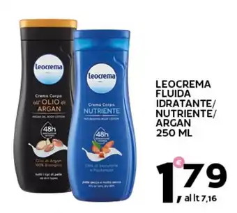 Extra Supermercati Leocrema fluida idratante/ nutriente/ argan offerta