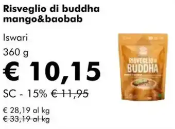 NaturaSì Risveglio di buddha mango&baobab Iswari offerta