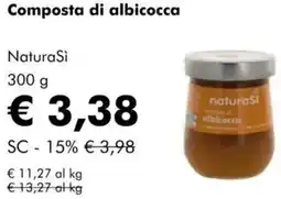 NaturaSì Composta di albicocca NaturaSi offerta