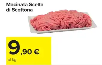 Carrefour Macinata Scelta di Scottona offerta