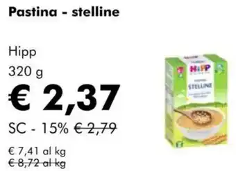 NaturaSì Pastina - stelline Hipp offerta