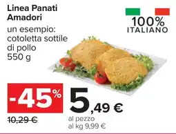 Carrefour Linea Panati Amadori offerta