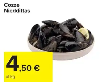 Carrefour Cozze Nieddittas offerta