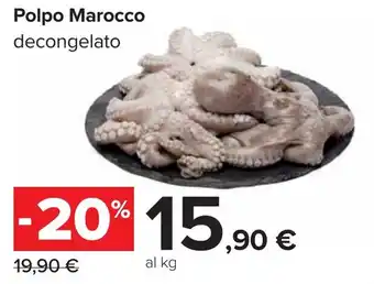 Carrefour Polpo Marocco decongelato offerta