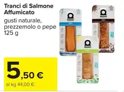 Carrefour Tranci di Salmone Affumicato offerta