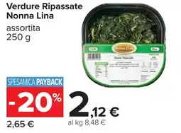 Carrefour Verdure Ripassate Nonna Lina offerta