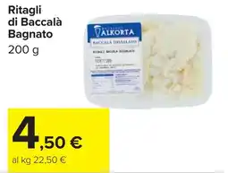 Carrefour Ritagli di Baccalà Bagnato offerta