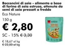 NaturaSì Bocconcini di soia Eco Nature offerta