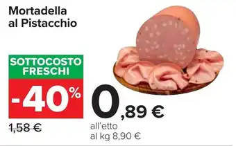 Carrefour Mortadella al Pistacchio offerta