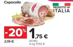 Carrefour Capocollo offerta