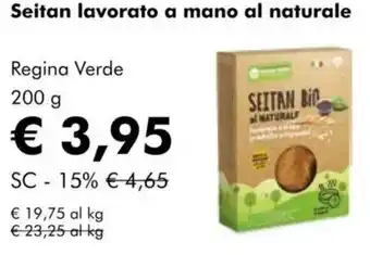 NaturaSì Seitan lavorato a mano al naturale Regina Verde offerta