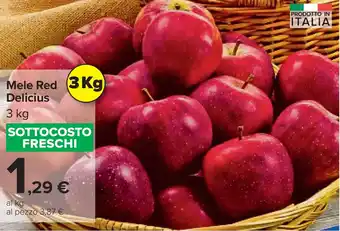 Carrefour Mele Red Delicius offerta