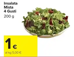 Carrefour Insalata Mista 4 Gusti offerta