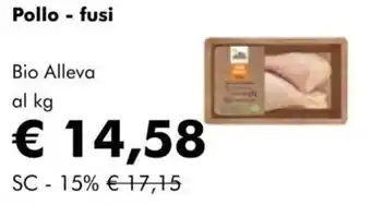 NaturaSì Pollo - fusi Bio Alleva offerta