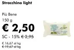 NaturaSì Stracchino light Più Bene offerta