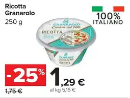 Carrefour Ricotta Granarolo offerta