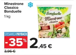 Carrefour Minestrone Classico Bonduelle offerta