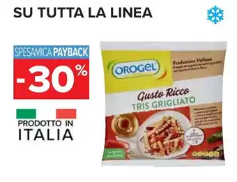 Carrefour Su tutta la linea OROGEL offerta