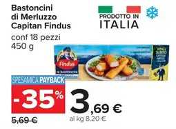 Carrefour Bastoncini di Merluzzo Capitan Findus offerta