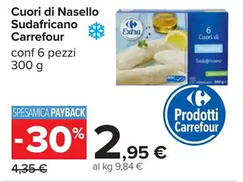 Carrefour Cuori di Nasello Sudafricano Carrefour offerta