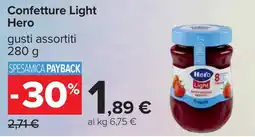 Carrefour Confetture Light Hero offerta